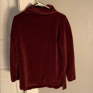Barely worn, cranberry colored sweater